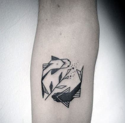 Precio tatuaje pez Koi pequeño